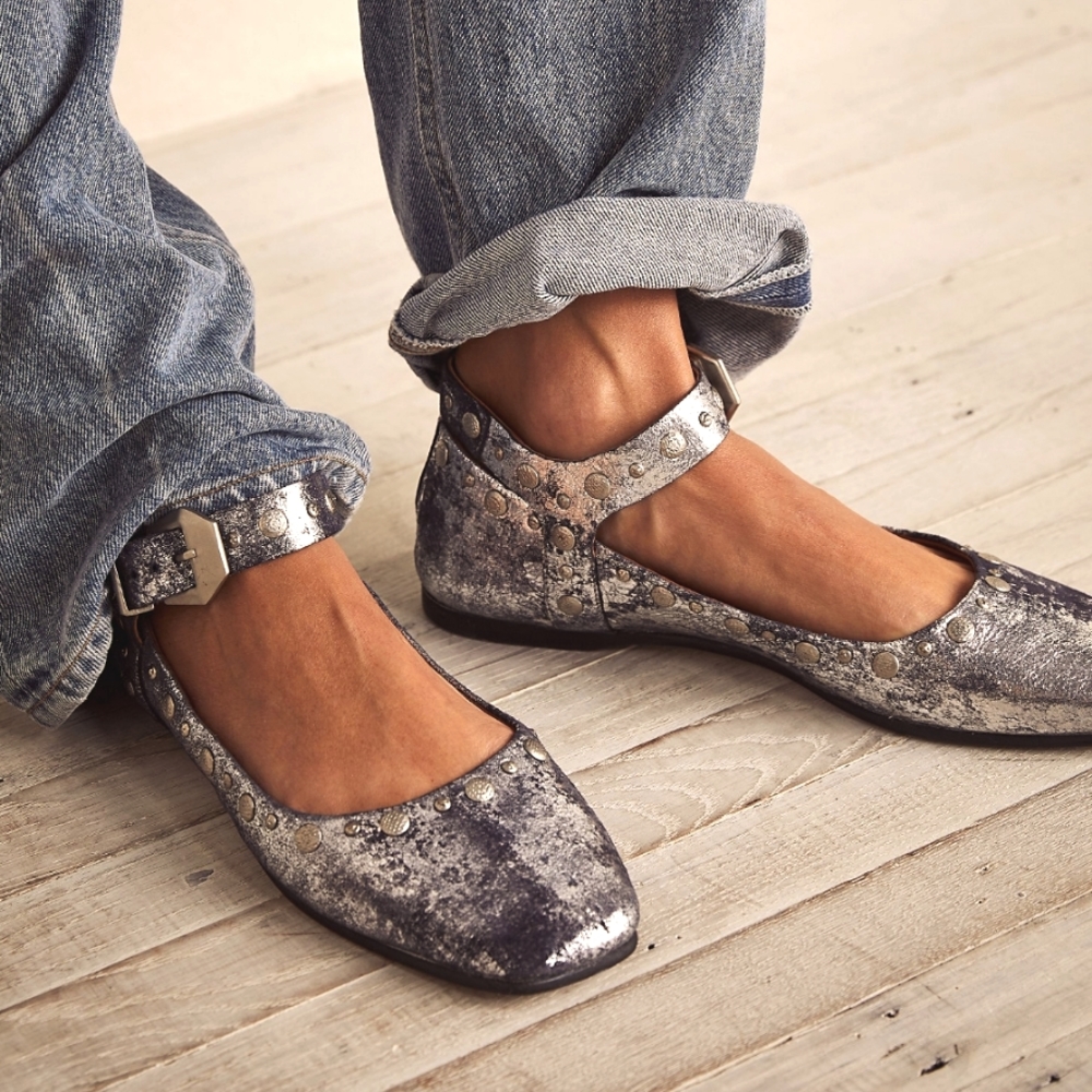 Free People Mystic Mary Jane Flats - NWOT!!